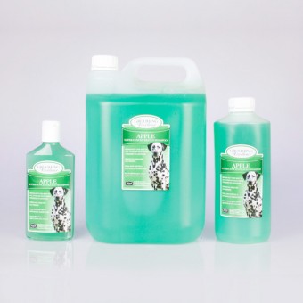 Шампунь для собак "Яблоко" - Apple Shampoo, суперконцентрированный, с ароматом свежего яблока.